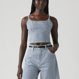 Jadine Denim Cami - Mischa Stripe
