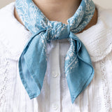 Rosey Bandana - Faded Blue