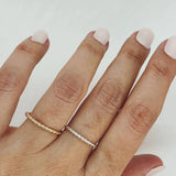 Twisted Rope Ring - Gold