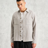 Whiting Overshirt - Blue Fleck