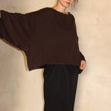 Robyn Tencel Top - Cocoa
