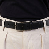 Standard Leather Belt - Black