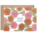 Thank You Card - Marigolds