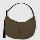 Large Nylon Crescent Bag - Seaweed
