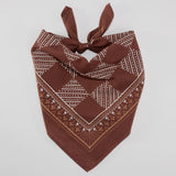 Checker Bandana - Cocoa
