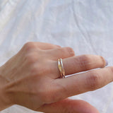 Tiny Signet Ring - Silver
