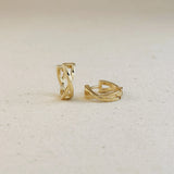 X Clicker Hoops - Gold
