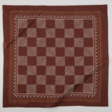 Checker Bandana - Cocoa