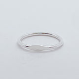 Tiny Signet Ring - Silver