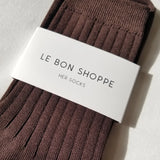 Her Socks - Coffee