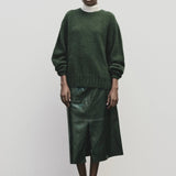 Alpaca Blend Sweater - Green