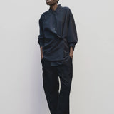 Textured Over Shirt - Navy