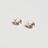 Mixed Metal Hoops