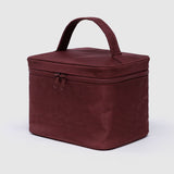 Large Cosmetic Bag - Mahogany