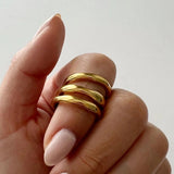 Wave Ring - Gold