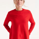 Jersey Sweater - Red