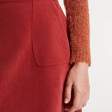 Short Skirt - Rust