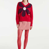 Flower Jumper - Red
