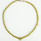 Galileo Galilei Necklace - Olive / Pink