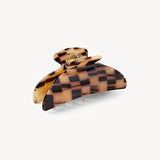 Midi Heirloom Claw - Blonde Checker