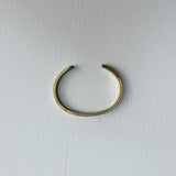 Flat Cuff Bracelet - Brass
