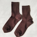 Her Socks - Coffee