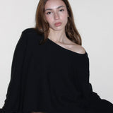 Chris Cotton Stitch Top - Black