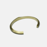 Diamond Flat Top Cuff - Brass