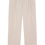 Chino Drawstring Pant - Stone