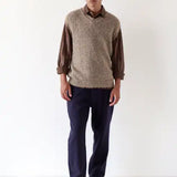 Pinto Vest - Cornstalk / Silver Blue