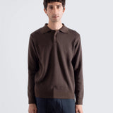 Benny Knit Polo - Brown