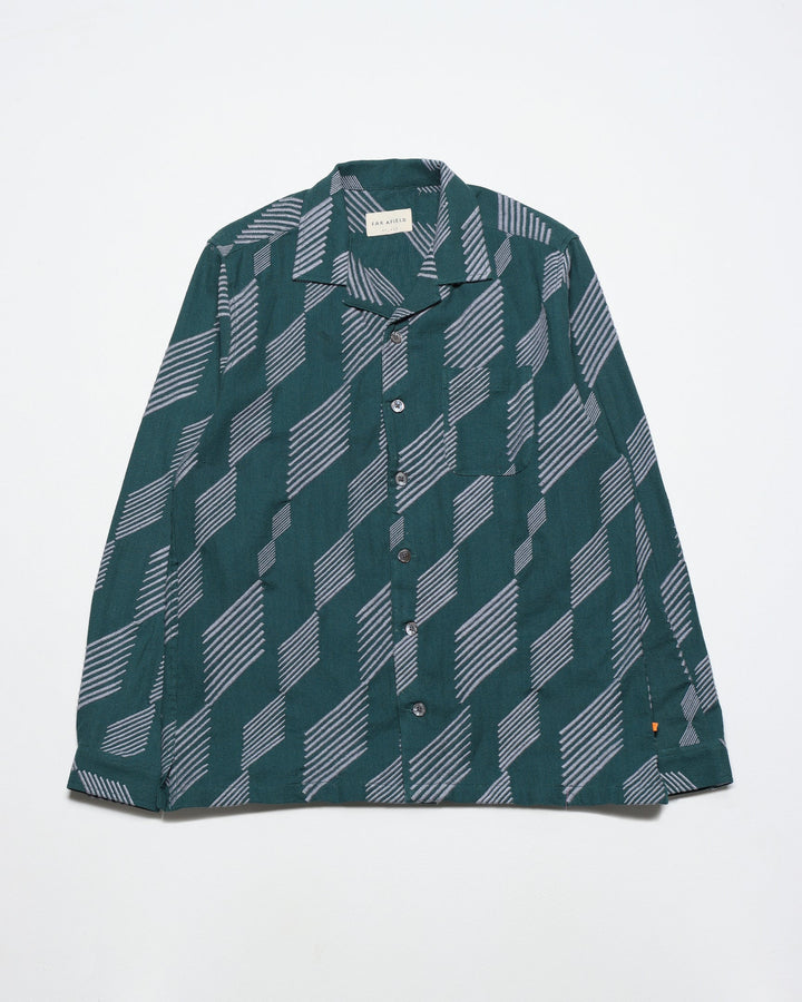 Stachio Shirt - Diamond Stripe