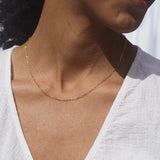 Tress Necklace - Silver