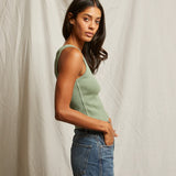 Blondi Rib Tank - Aloe