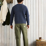 Scramble Knit Sweater - Navy