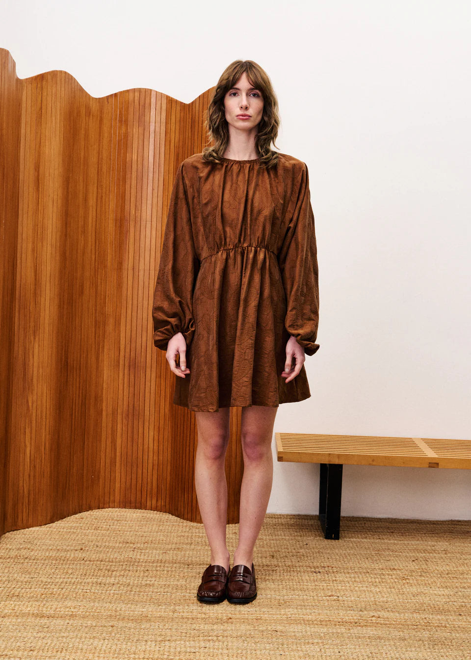 ICE Brown Carnation Dress M / Brown ICE ICE Brown Carnation Dress M / Brown ICE