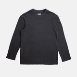Classic Waffle Knit L/S - Vintage Black