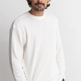 Classic Waffle Knit L/S - Vintage White