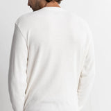 Classic Waffle Knit L/S - Vintage White