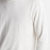Classic Waffle Knit L/S - Vintage White