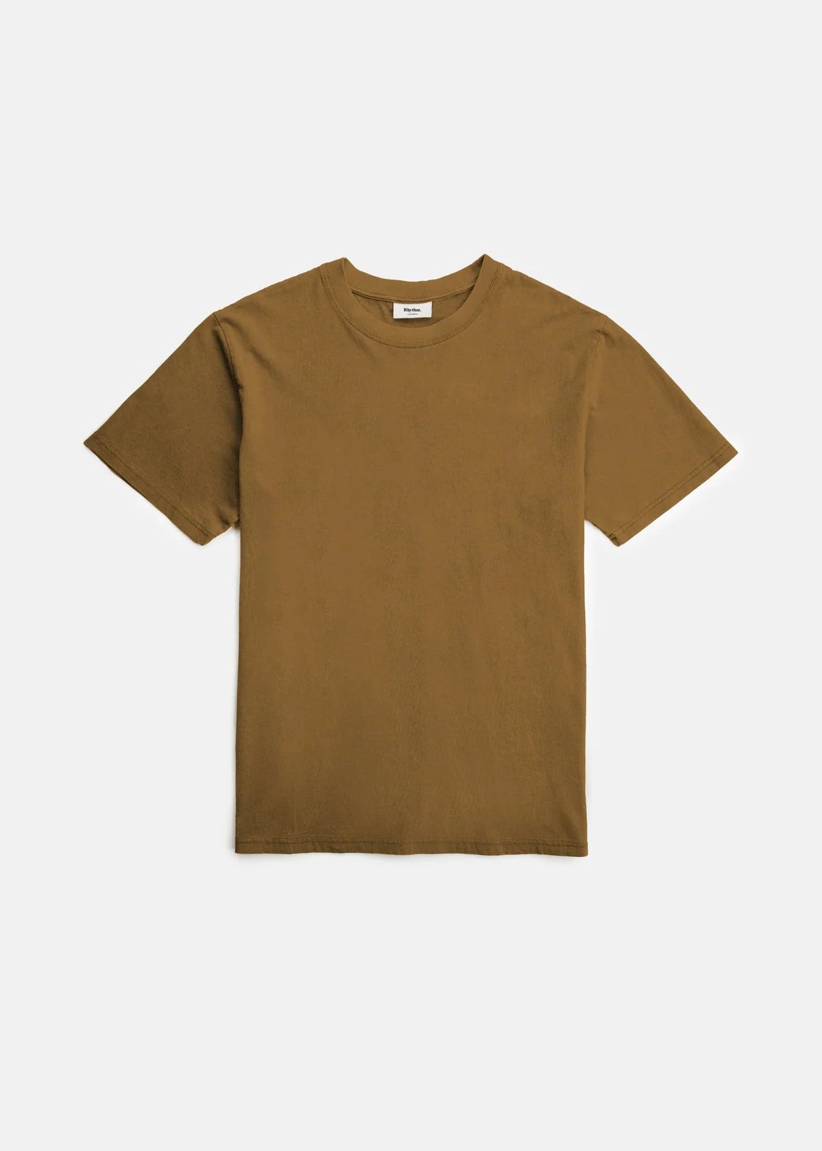 Brown t-shirt on a white background