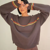 Vintage Crewneck - Athletic Stripe