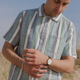 Selleck S/S Shirt - Blue / Green