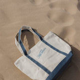 Lake Michigan Large Tote Bag