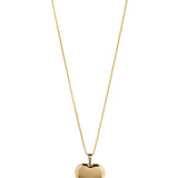 Classic Heart Locket Necklace - Gold