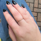 Twisted Rope Ring - Gold