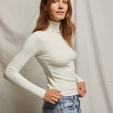 Noelle Turtleneck - Sugar