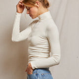 Noelle Turtleneck - Sugar