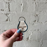 Embroidered Patch Keychain - Holland Tulips