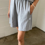 Flared Basketball Shorts - Ht. Grey
